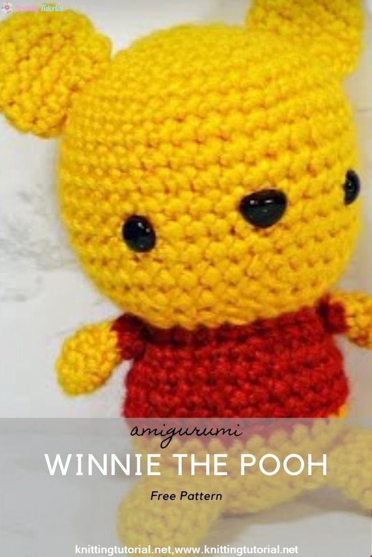 Easy Simple Winnie the Pooh Amigurumi