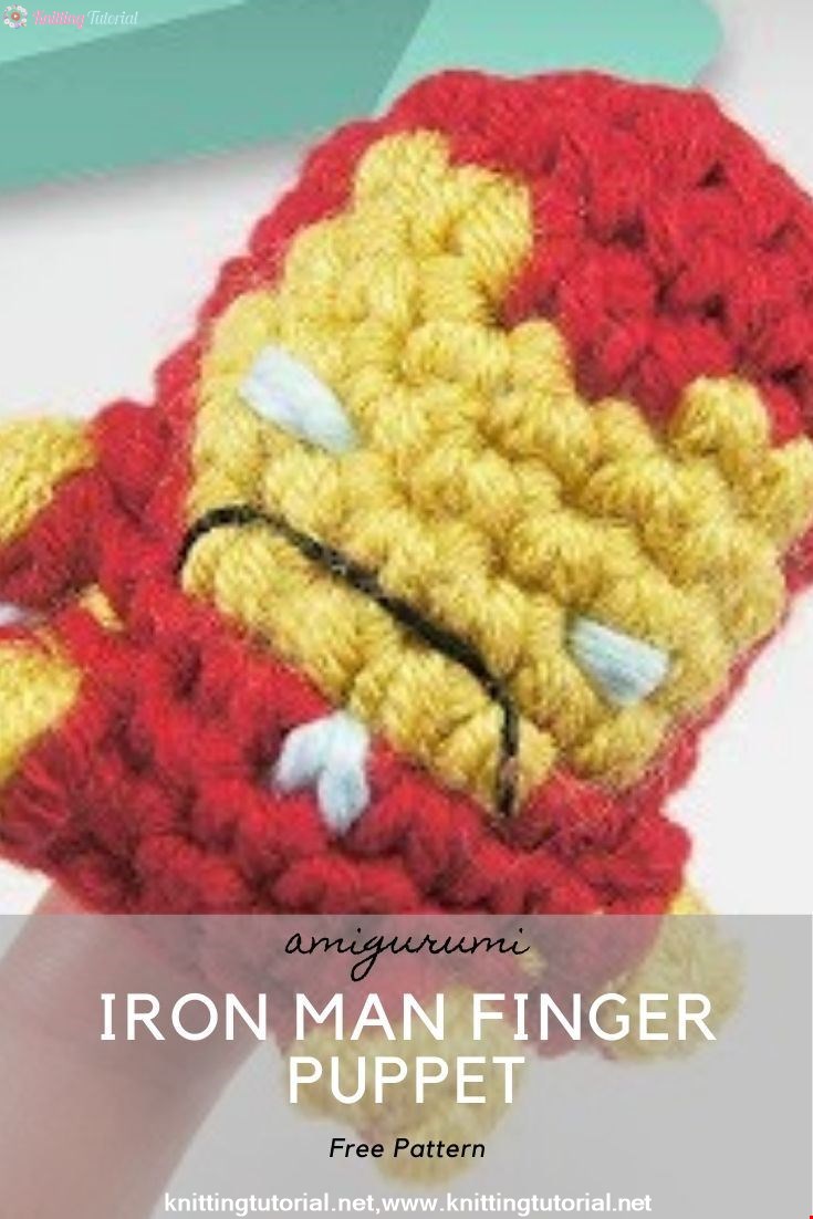 Iron Man Finger Puppet