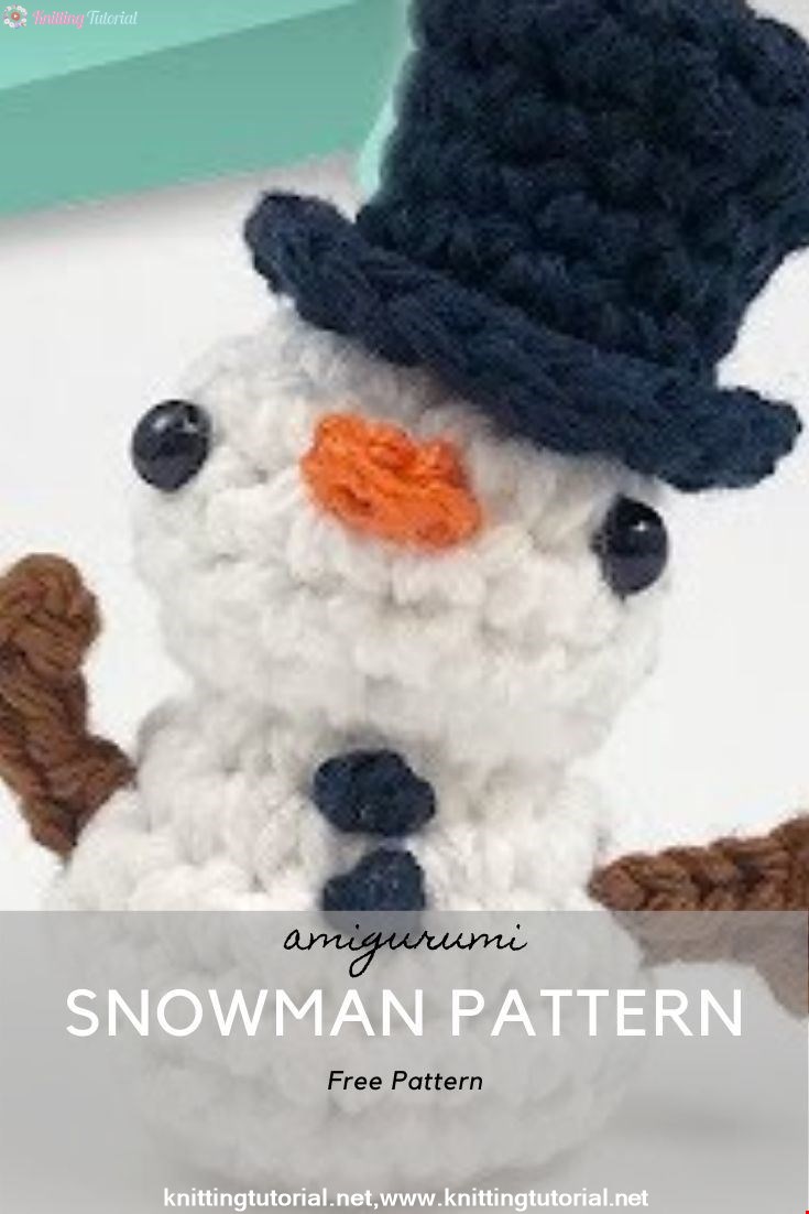 Amigurumi Snowman Pattern