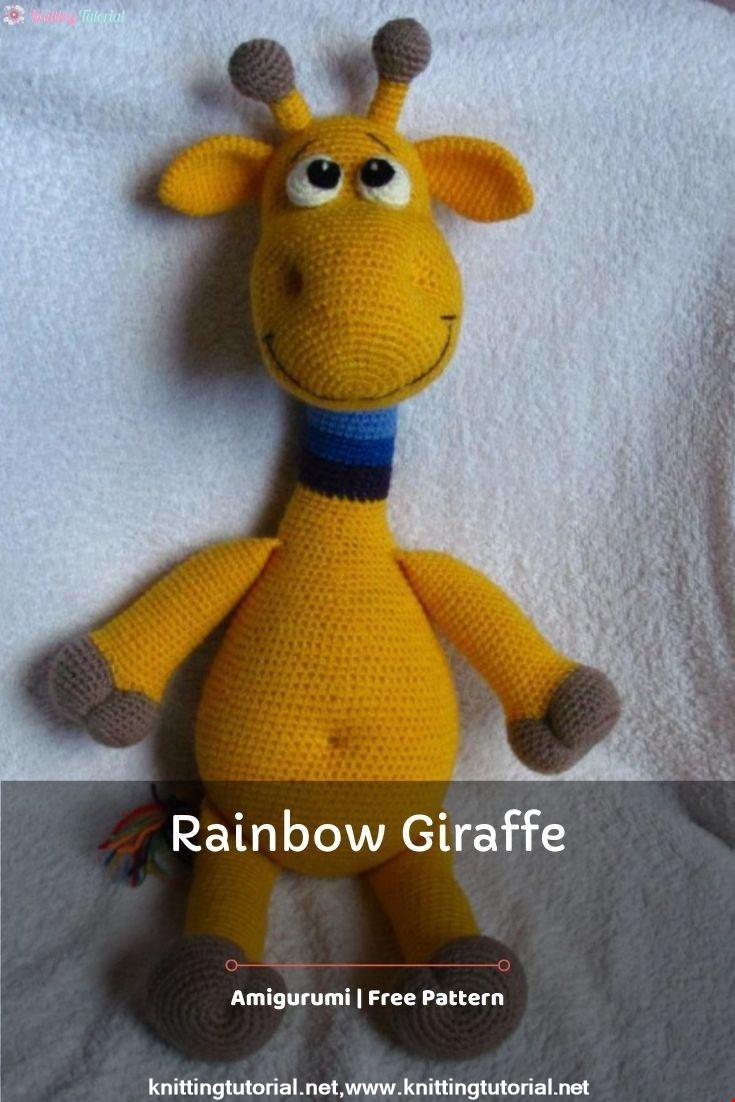 Rainbow giraffe