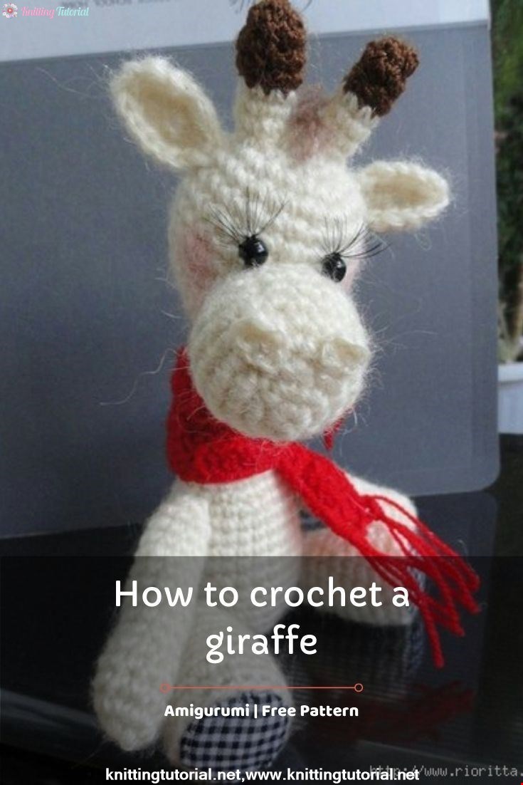 How to crochet a giraffe