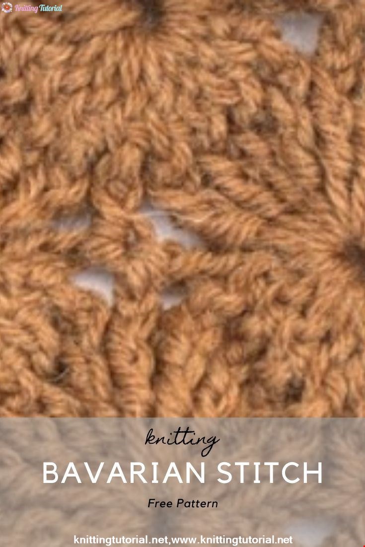 How to Crochet the Bavarian Stitch