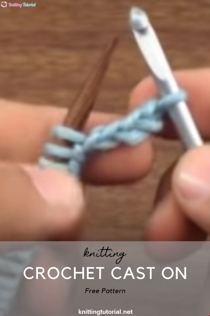 How to Knit the Crochet Cast On