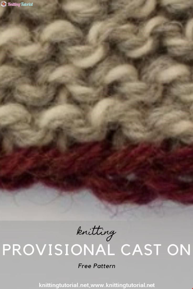How to Knit the Crochet Provisional Cast On