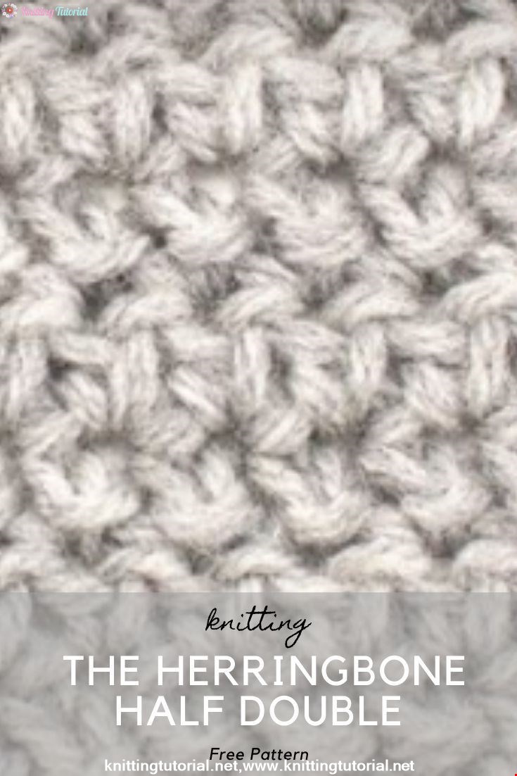 How to Crochet the Herringbone Half Double Crochet