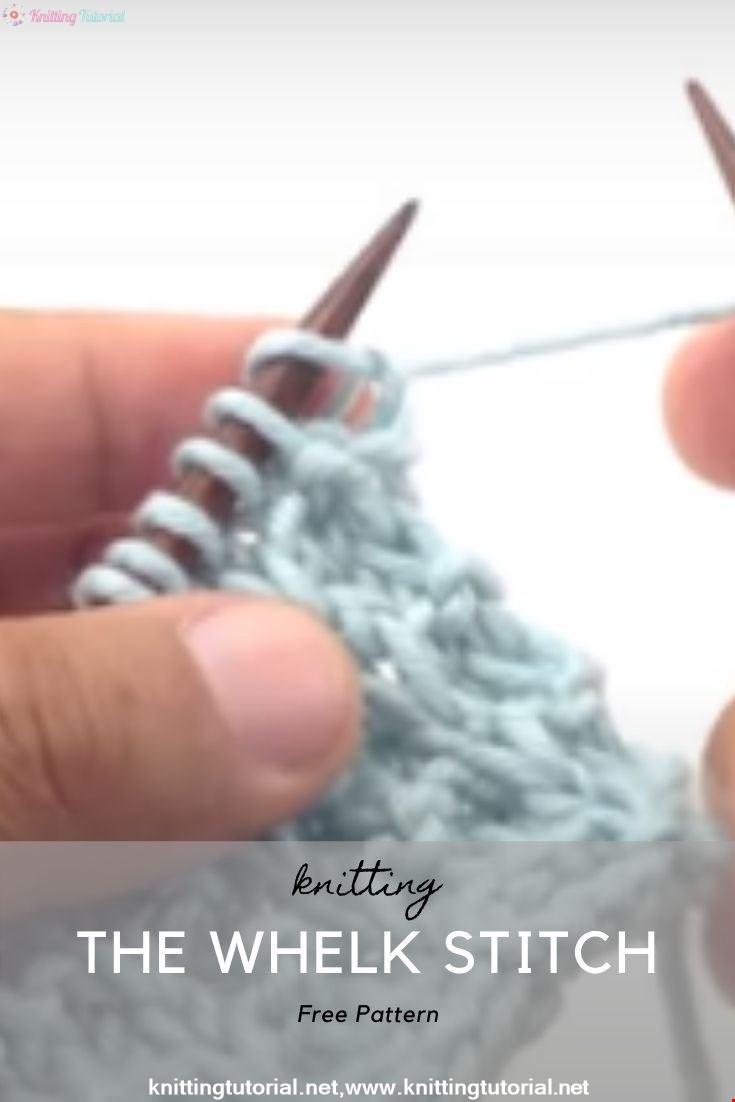 How to Knit the Whelk Stitch