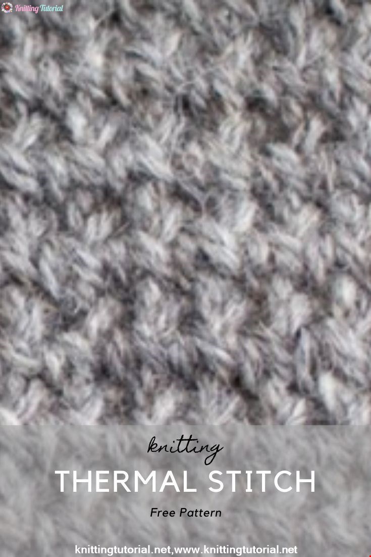 Single Crochet Thermal Stitch