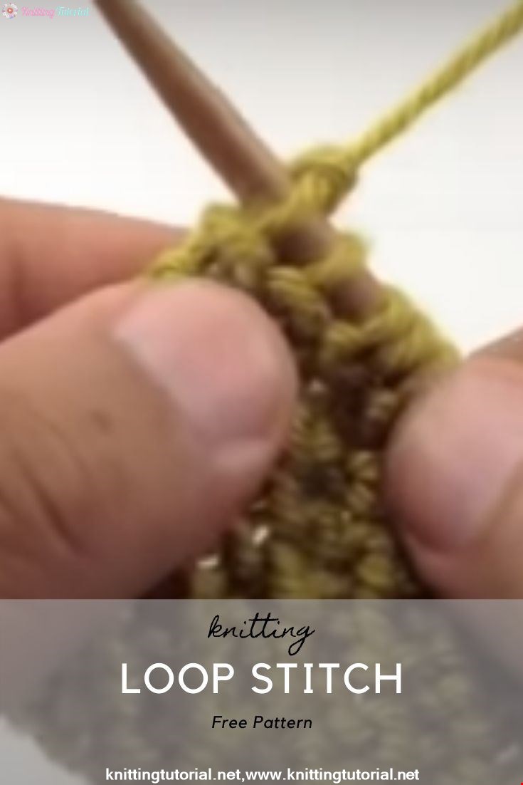 How to Knit the Loop Stitch
