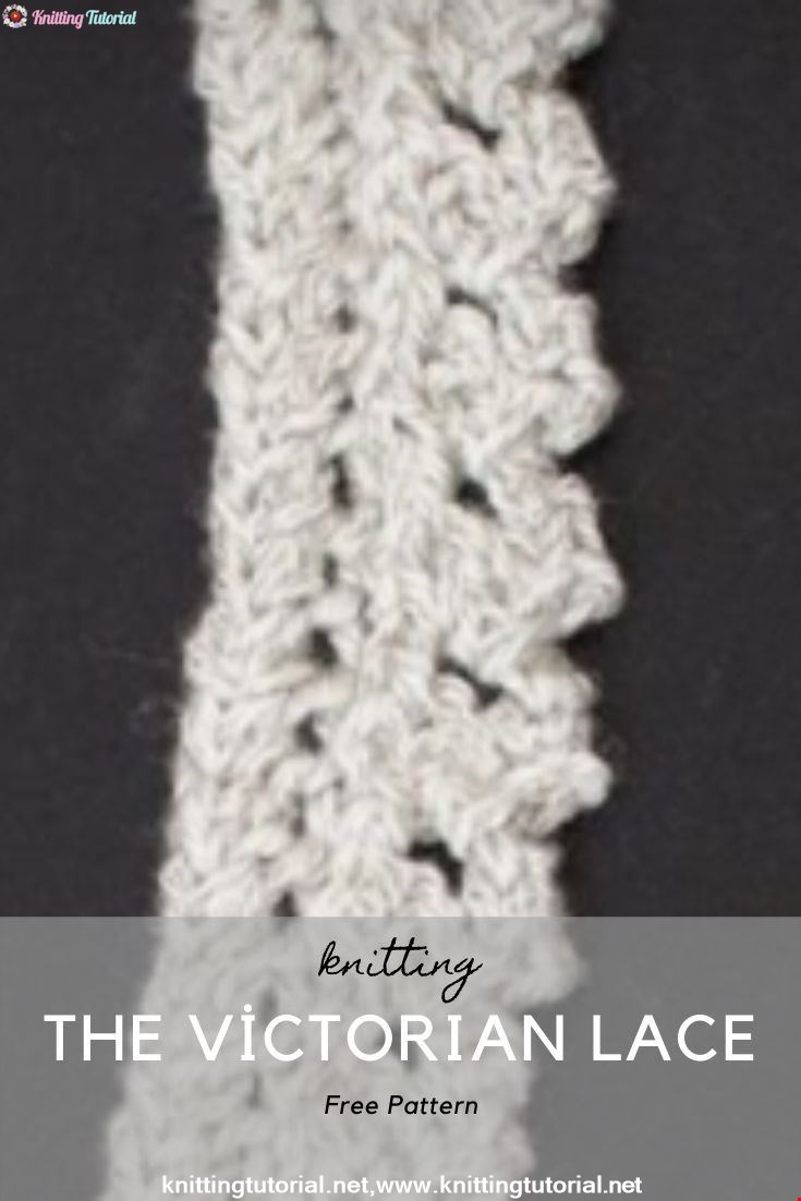 How to Knit the Victorian Lace Edge Stitch