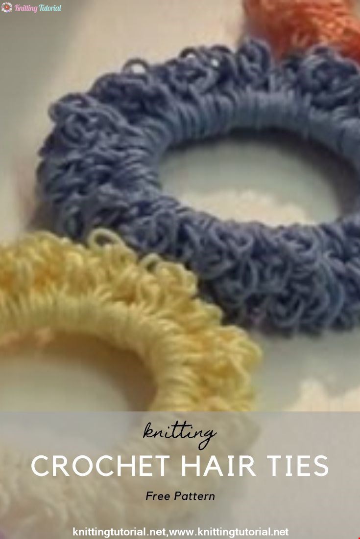 Crochet Hair Ties / Craft Show Favorite