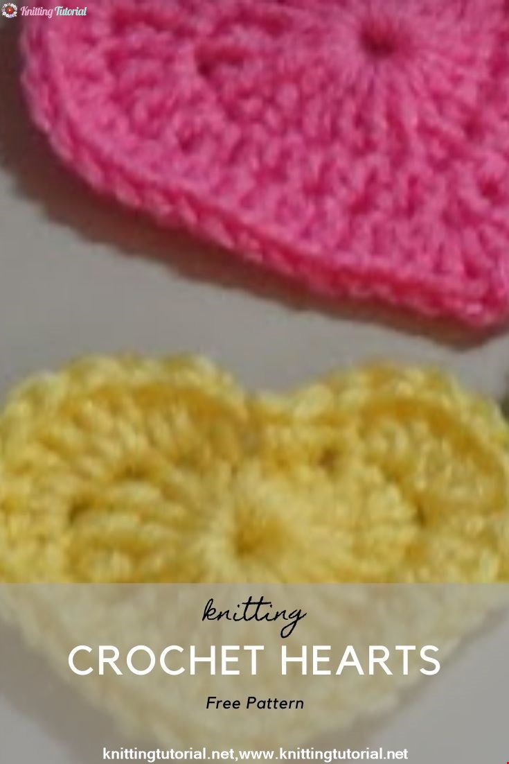 Crochet Hearts- Crochet Tutorial 