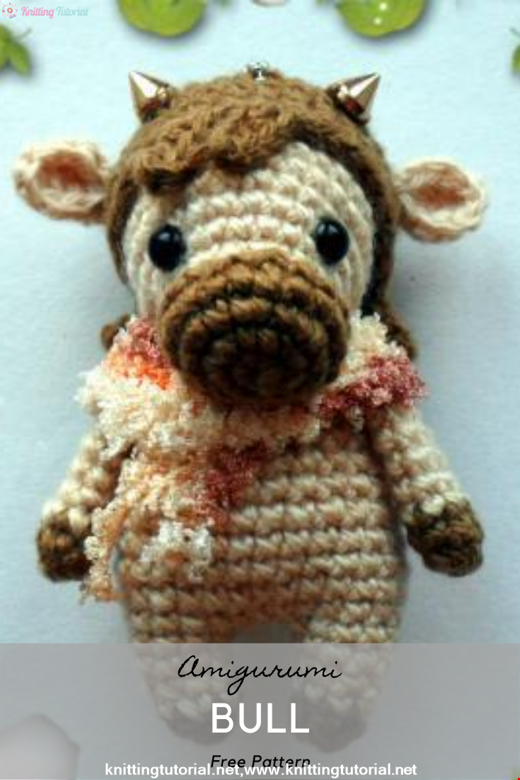 Amigurumi Bull Crochet Pattern