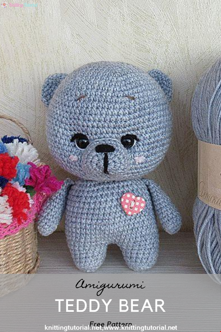 Amigurumi Teddy Bear Crochet Pattern