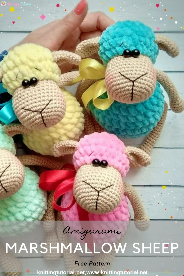 Marshmallow Sheep Crochet Pattern