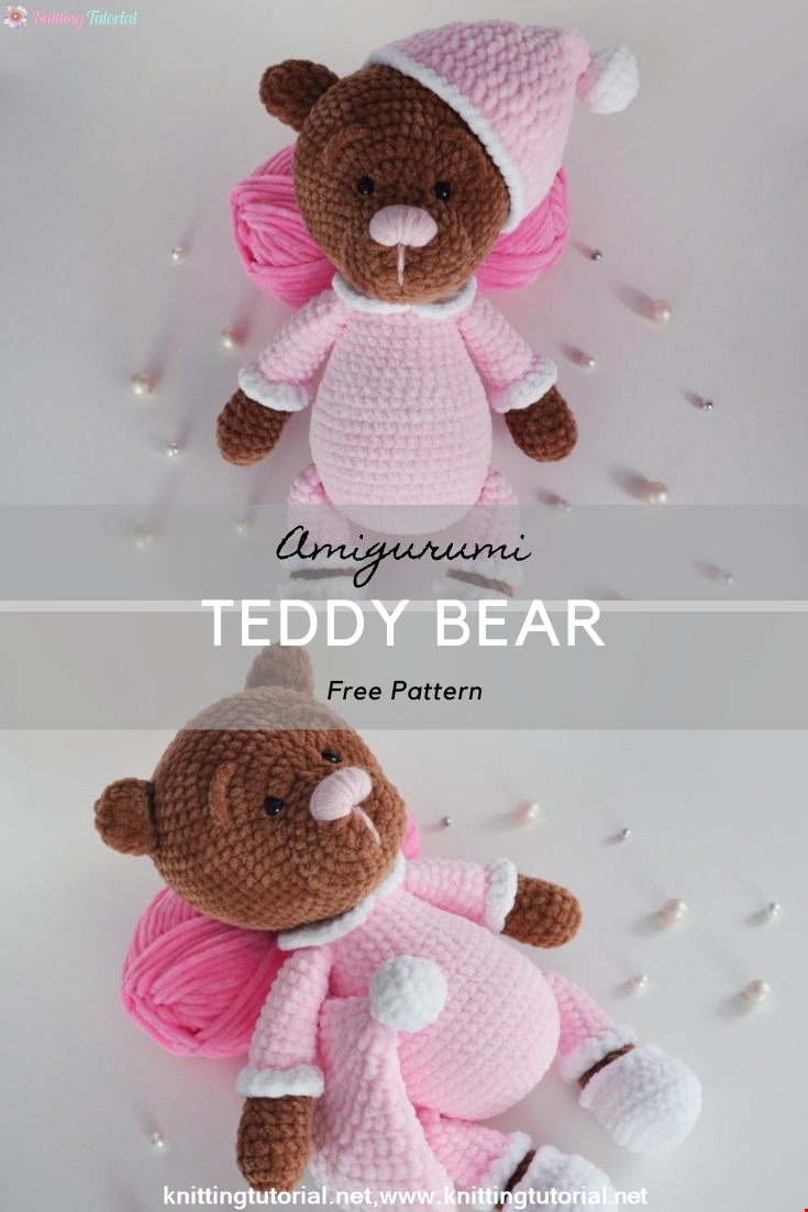 Teddy Bear Sonya Crochet Pattern