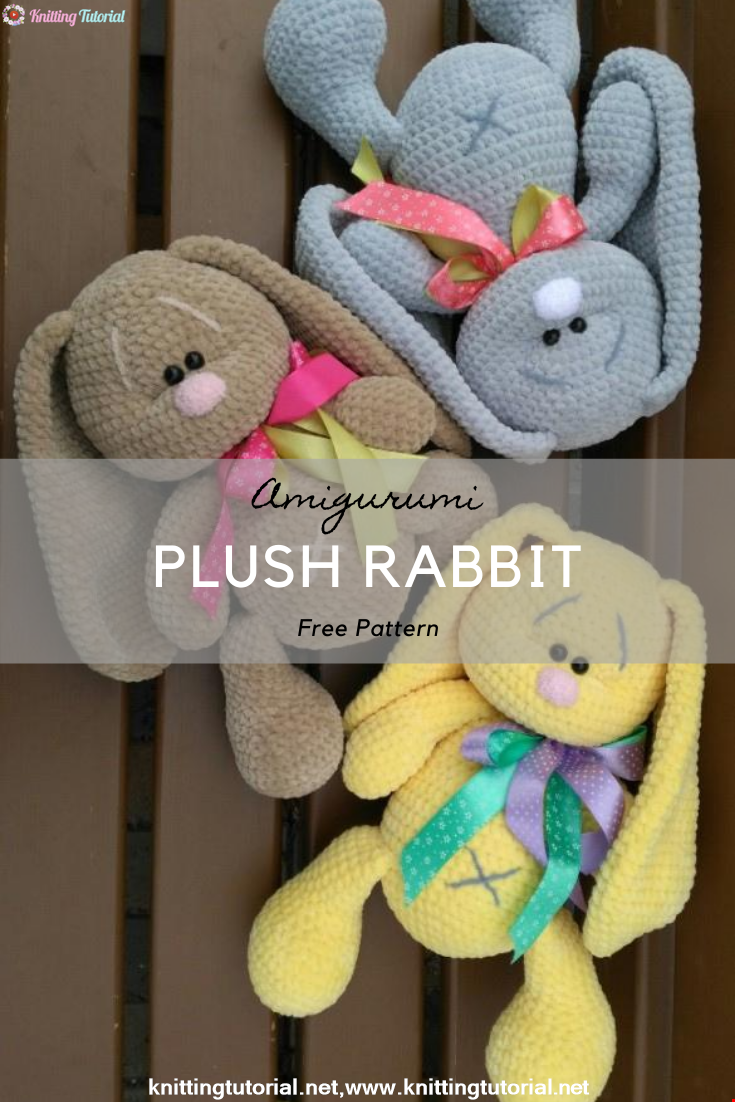 Plush Rabbit Crochet Pattern