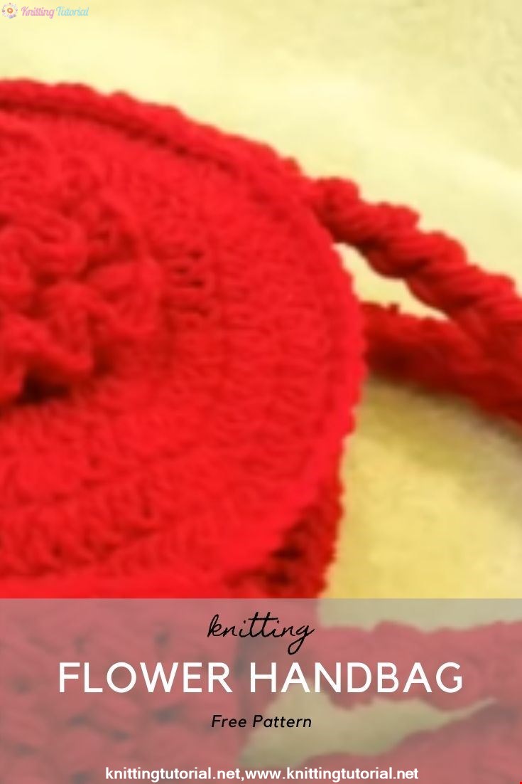 Easy Crochet Flower Handbag