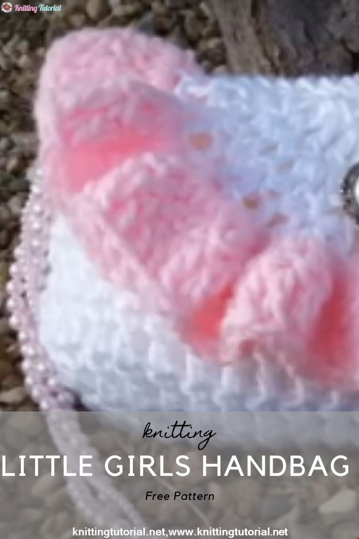 Crochet Little Girls Handbag 
