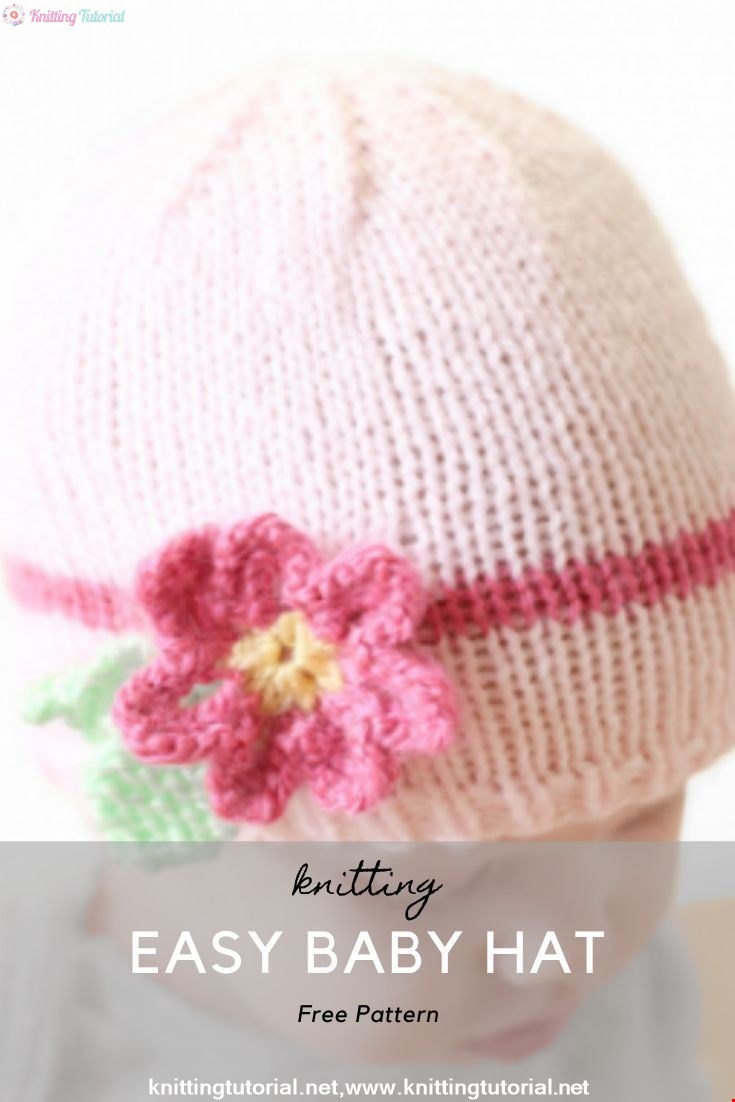 Easy Baby Hat Knitting Pattern