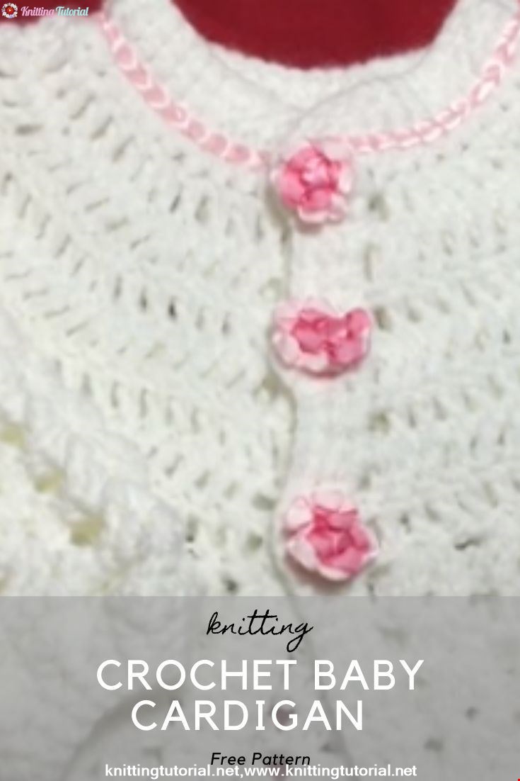 Crochet Baby Cardigan 