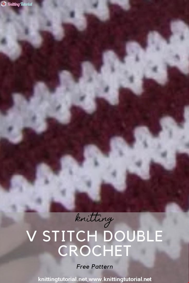 V Stitch Double Crochet