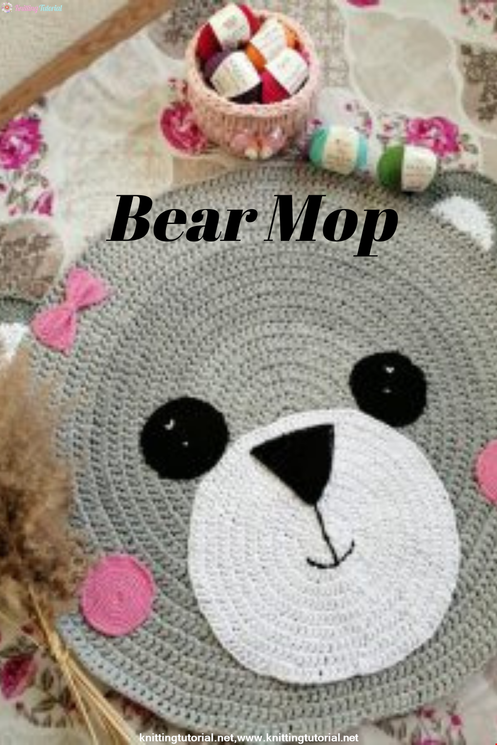 Sweet Teddy Bear Mop Making and Recipe for Your Home