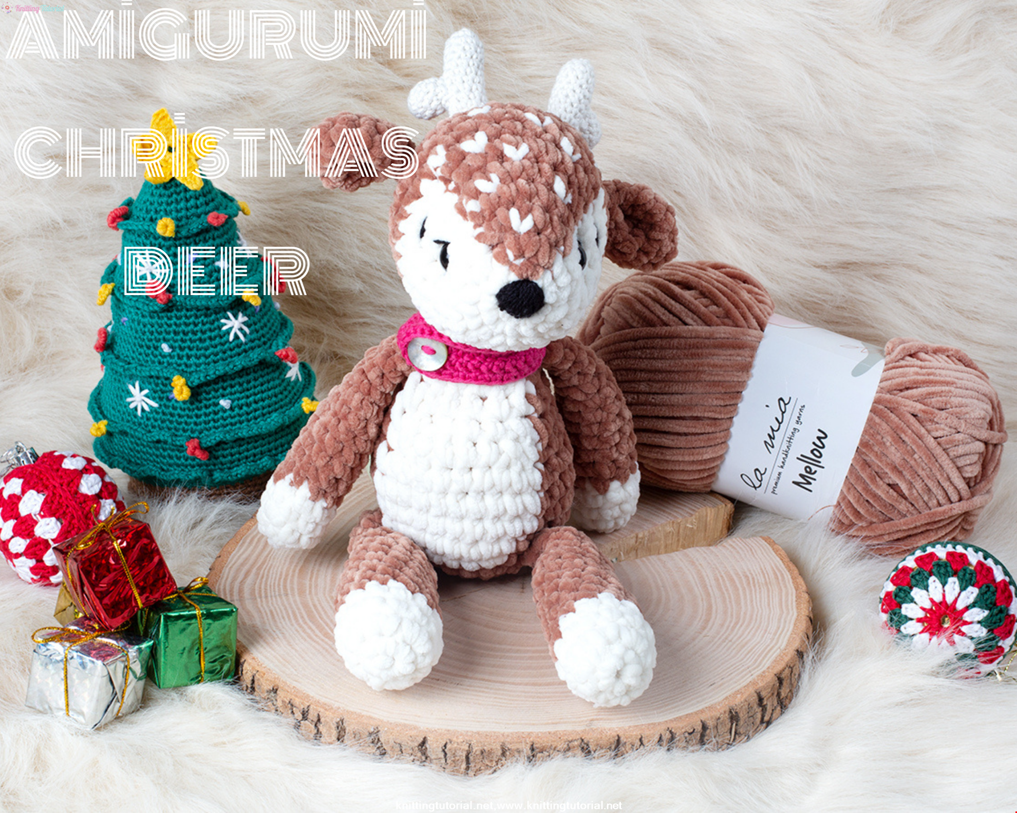 Amigurumi Christmas Deer Making and Recipe
